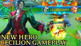 New Hero Cecilion Gameplay - Mobile Legends Bang Bang