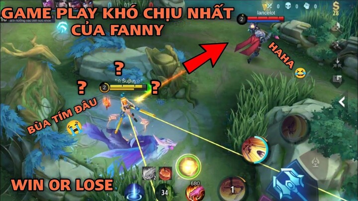 FANNY RANK ĐẦU MÙA BỊ TEAM BẠN PHÁ BÙA LIÊN TỤC | TRẬN ĐẤU CĂNG THẲNG VÀ CÁI KẾT