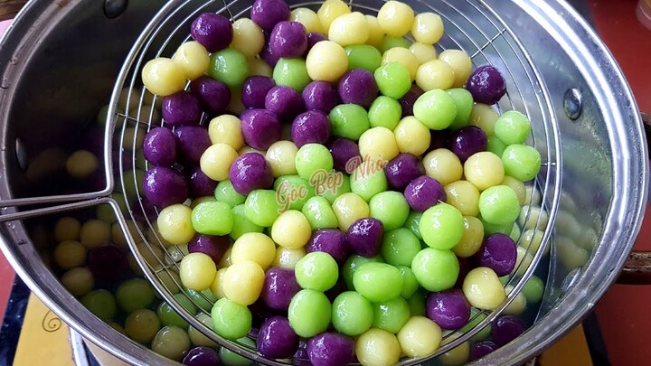 Cách Làm Trân Châu Khoai lang Topping Cho Trà Sữa Mềm Dẻo Ngon Đẹp Mắt| Góc Bếp Nhỏ