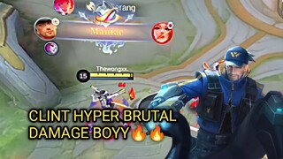 HYPER CLINT DAMAGE BRUTAL PARAH BOYY‼️