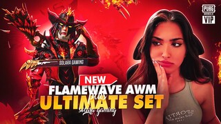 NEW BLOODY NOON ULTIMATE SET + FLAMEWAVE UPGRADABLE AWM 🔥 || INFERNO HIGHNOON OPENING || PUBGM