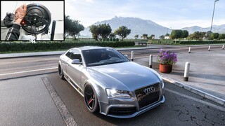 Audi RS5 Coupe | Forza Horizon 5 | Steering Wheel Gameplay