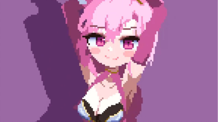 Very nice pixel animation! Love from porcelain.