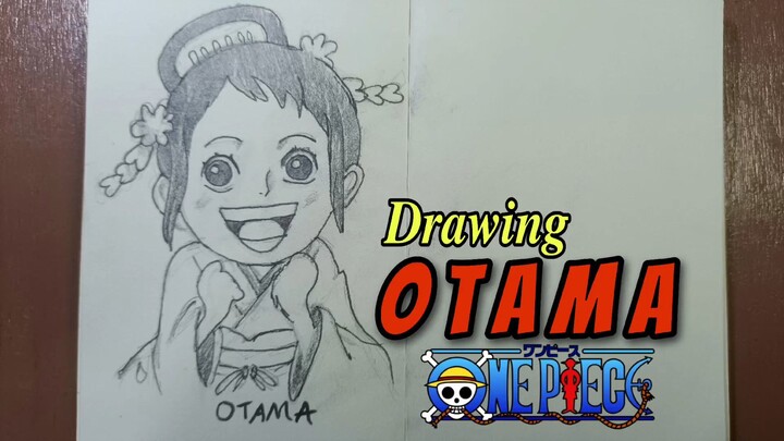 Menggambar Karakter Otama yang imut