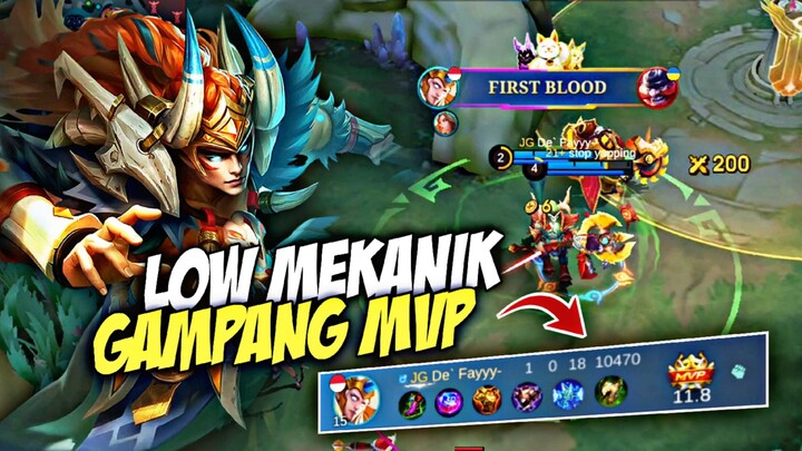 SALAH SATU ROAM YANG LAKU DIM7!! LOW MEKANIK, TEBEL!! GAMPANG MVP PULA!! - Mobile Legends