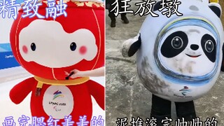 冰墩墩and雪容融：成为顶流后不可避免的二二三三事