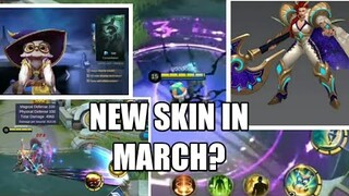 Diggie elite skin(constellation) | hilda zodiac skin(aries) | MARCH EXCLUSIVE SKIN | mobile legends