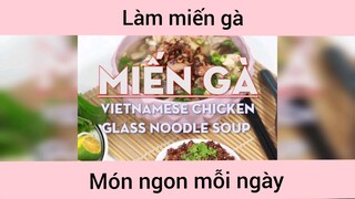 Làm miến gà