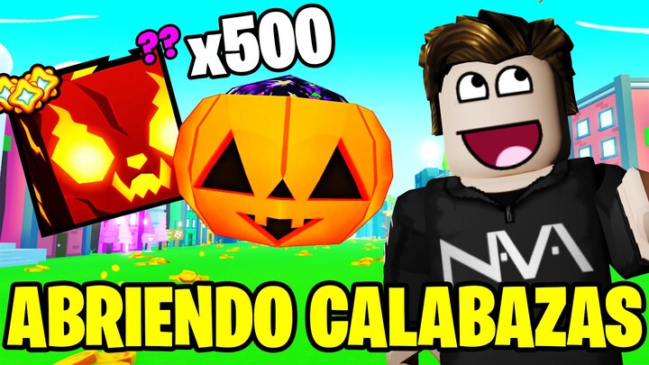 🎃 ¿VALE LA PENA ABRIR 500 CALABAZAS? PET SIMULATOR 🎃