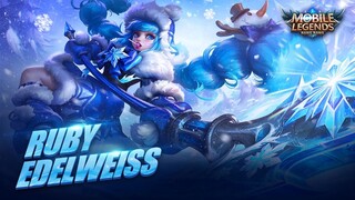 Ruby New Skin | Edelweiss Mobile Legends: Bang Bang!