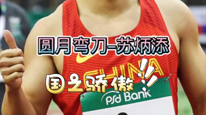 Su Bingtian, the pride of the nation