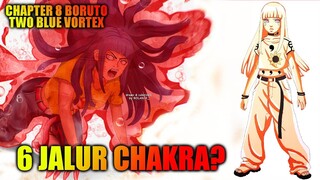 Review Chapter 8 Boruto Two Blue Vortex - 6 Jalur Chakra Milik Hagoromo Ada Dalam Tubuh Himawari!