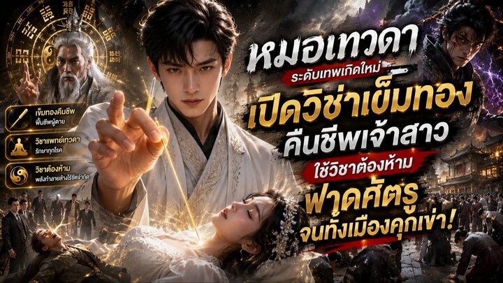 หมอเทวดาระดับเทพเกิดใหม่ เปิดวิชาเข็มทองคืนชีพเจ้าสาว ใช้วิชาต้องห้ามฟาดศัตรู