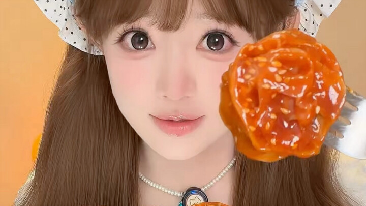 Đĩa đồ ăn ngon Giang Đa Đa nhai nhai