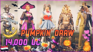 PUMPKIN DRAW 🎃 Enchantress Set & Tin Soldier Suit PUBG MOBILE | Captain Lionheart / بيجي موبايل