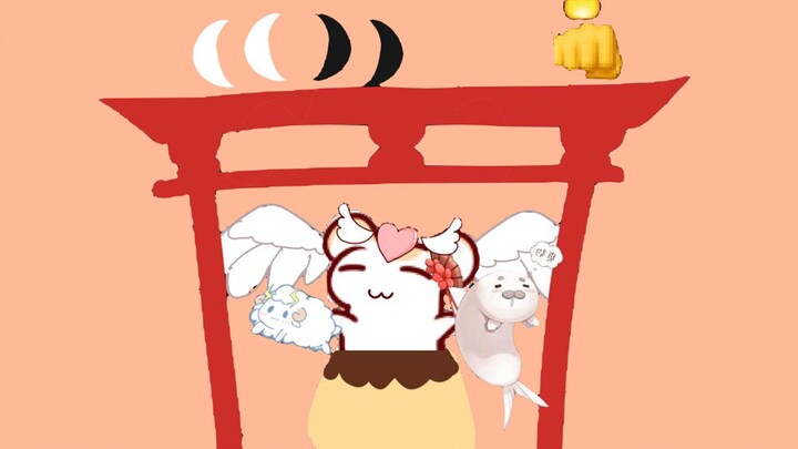 Mau pamer nih~ video ucapan selamat ulang tahun yang diterima hamster ><