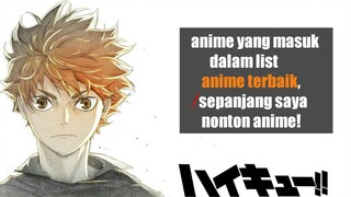 REKOMENDASI ANIME SPORT ( Haikyuu!!! )