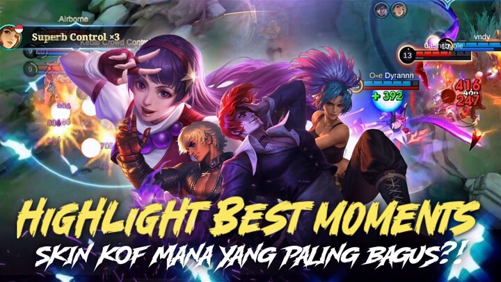 HIGHLIGHT BEST MOMENTS: Bantai-Bantai Pake Skin KOF‼️