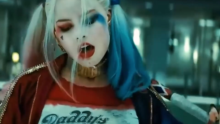 The Mad Harlequin—without the Joker, she's truly Harley Quinn.