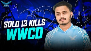 SOLO 13KILLS  WWCD @Cr7 HORAA  | SKYLIGHTZ CONTENT CREATOR