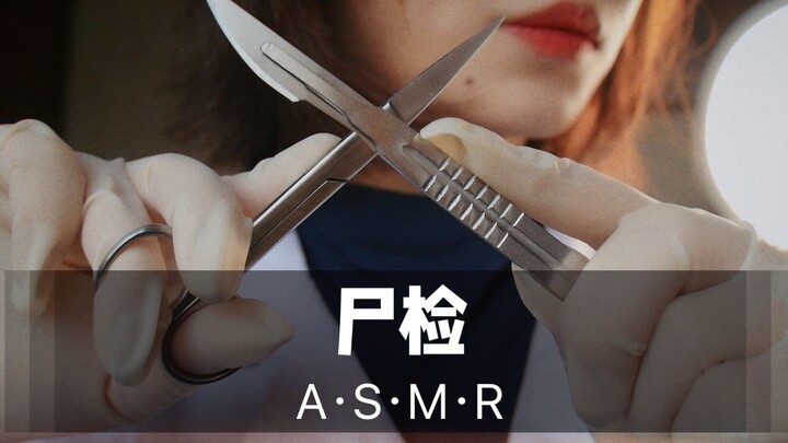 【中文扮演】法医扮演，尸检解剖，大量视觉触发，法医姐姐为你带来不一样的体验