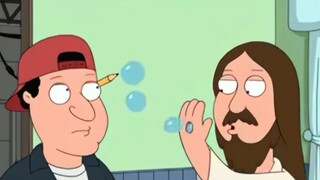 Family Guy: Jesus with a nail on his hand jokes