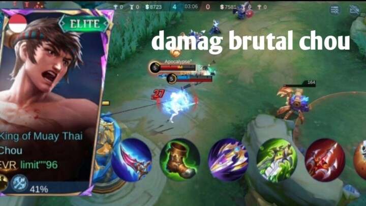 mantap chou damag nya polll