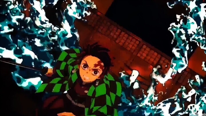 Tanjiro VS Kyogai🔥🔥 | Fight Moment AMV