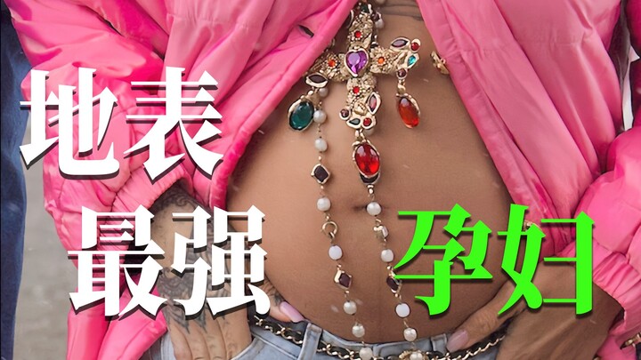 在全美国的注视下释放天性，她在怀一种很新的孕