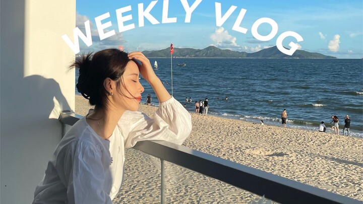WEEKLY VLOG Late September Days | A Trip to the Beach Before Summer Ends | Fitness Routine | Home Or
