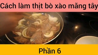 Cách làm thịt bò xào măng tây #6