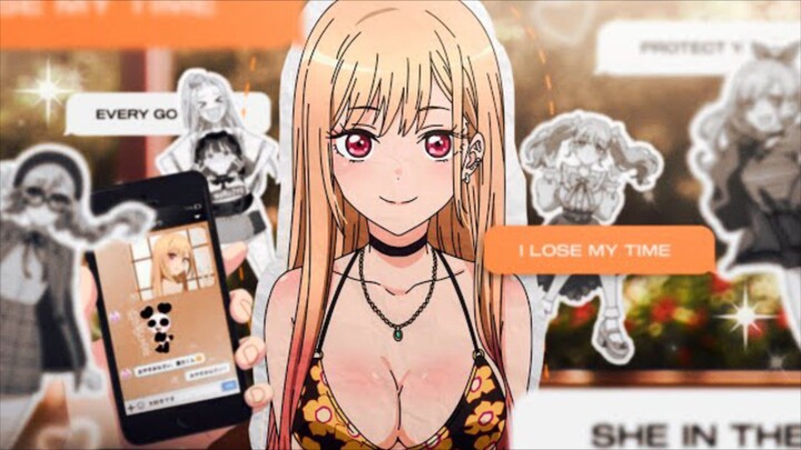 Anime Darling Dress - up MC ini menangis si gara2 cwo ini dan menyendiri🔥😭( Lycris x AMV)#