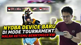 KETEMU BENNYMOZA KW ?! NYOBA DEVICE BARU DI MODE TOURNAMENT MALAH BEGINI JADINYA ! - PUBG MOBILE
