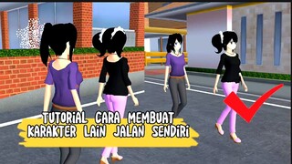 TUTORIAL SAKURA SCHOOL SIMULATOR. KARAKTER LAIN JALAN SENDIRI @labicytv