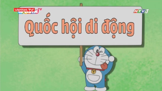 [S10] doraemon tập 32 - quốc hội di động - cái nón bắp rang
