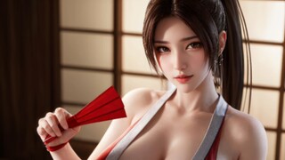 Tranh AI Vua chiến đấu Mai Shiranui