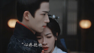 The heroine has become the hero's bottom line, no one can touch her, he would cry if she got hurt, b
