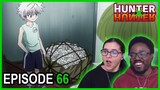 KILLUA'S HUNTER EXAM! | Hunter x Hunter Episode 66 Reaction