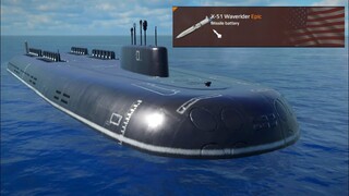 Modern Warships: new missile X-51 WAVERIDER trying in online gameplay.