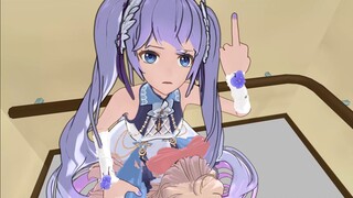 【A-SOUL/MMD】当嘉晚饭被困在电梯里……