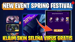 NEW!!! EVENT TERBARU MOONTON GRATIS SKIN EPIC SELENA VIRUS TINGGAL KLAIM | MOBILE LEGENDS BANG BANG