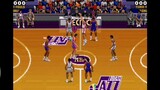 Tecmo Super NBA Basketball (SNES) Pistons vs Jazz, Regular Season. John SNES Lite emulator.
