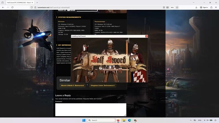 Half Sword FREE DOWNLOAD PC