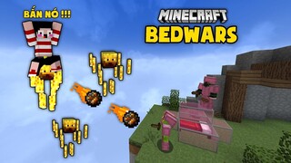 CƯỠI BLAZE  PVP CHƠI BEDWARS !! - MINECRAFT BEDWARS (KHANGG)