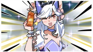 I got up so fast, I seem to see Sino in women's clothing...