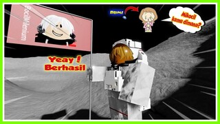 MISI KE BULAN JADI ASTRONOT GAK BISA PULANG EMAK NANGIS!!! ROBLOX MIKOCIL