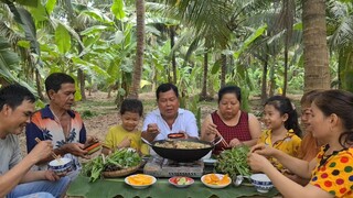 Ngon Khó Cưỡng với Nồi Cá Ngát Kho Mắm Chấm Rau Vườn | TKQ & Family T948