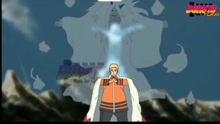 Naruto Menyegel Juubi menggunakan jutsu terlarang Shiki Fujin