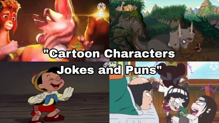 "Cartoon Characters Jokes and Puns" Compilation By EJA