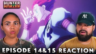 HISOKA IS GON'S TARGET! | Hunter x Hunter Episode 14 and 15 Reaction